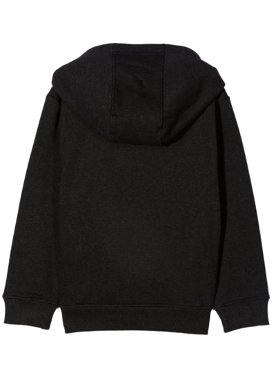 Shop Givenchy Black Cotton Blend Hoodie In Nero