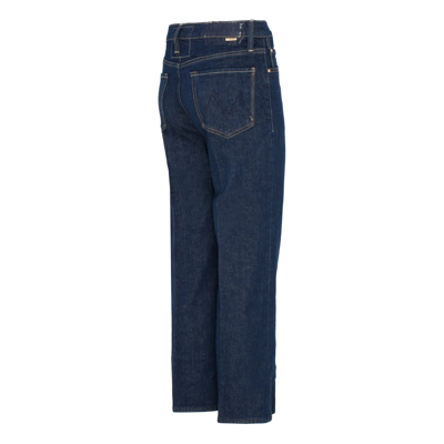Shop Mother Blue Rambler Ankle Jeans In One Wash