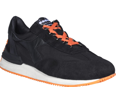 Shop Diadora Equipe Sneakers In Black