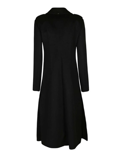 Shop Sportmax Caco Coat In Nero