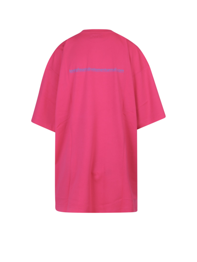 Shop Vetements T-shirt In Pink