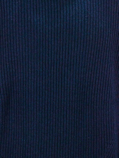 Shop Kangra Blue Merino Wool Jumper