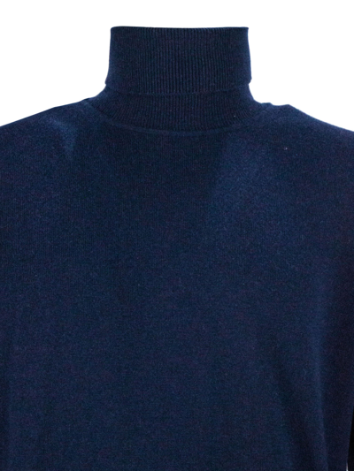 Shop Kangra Blue Merino Blend Sweater