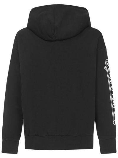 Shop Aries Sweatshirt In Black