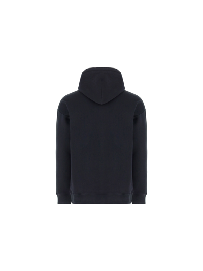 Shop Loewe Hoodie In Black/multicolor