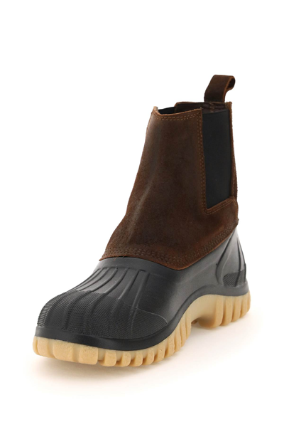 Shop Diemme Balbi Chelsea Boots In Dark Brown (brown)