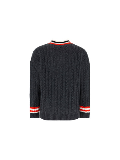 Shop Loewe Sweater In Dark Grey