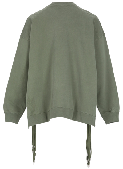 Shop Ambush Multicord Sweatshirt In Thyme Thym