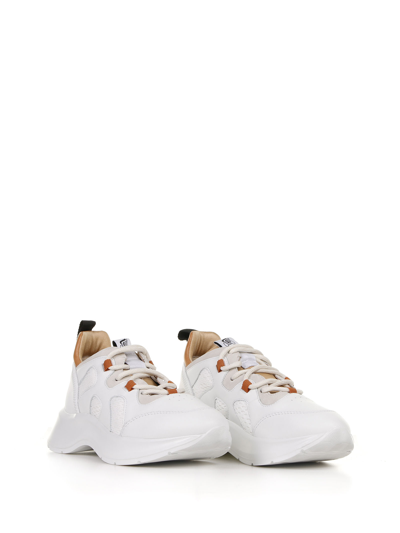 Shop Hogan Sneaker H585 White In Bianco Multi
