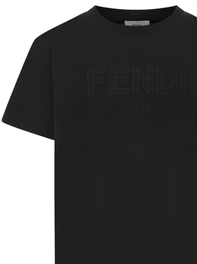 Shop Fendi T-shirt In Black