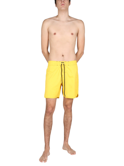 Shop Jil Sander Swimsuit In Giallo