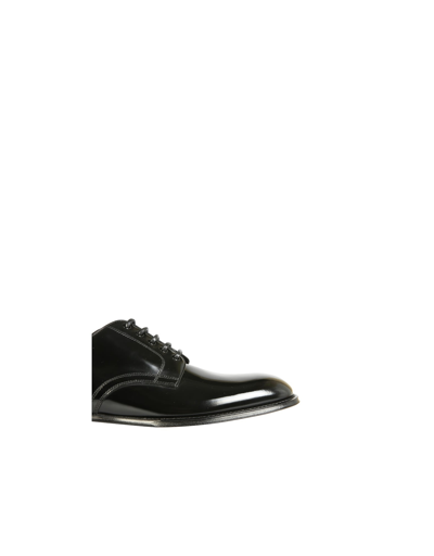 Shop Dolce & Gabbana Classic Derby In Black