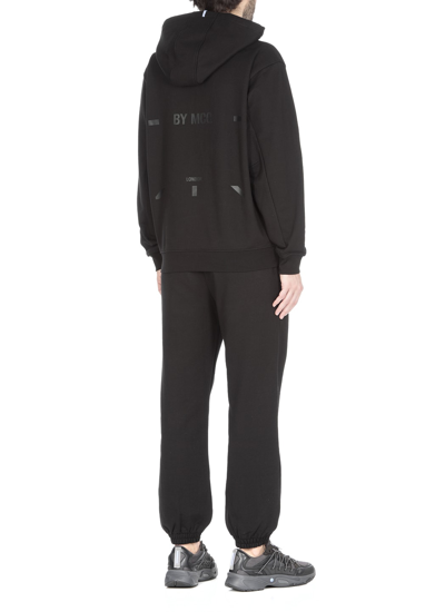 Shop Mcq By Alexander Mcqueen Icon Zero: Cotton Sweatshirt In Darkest Black