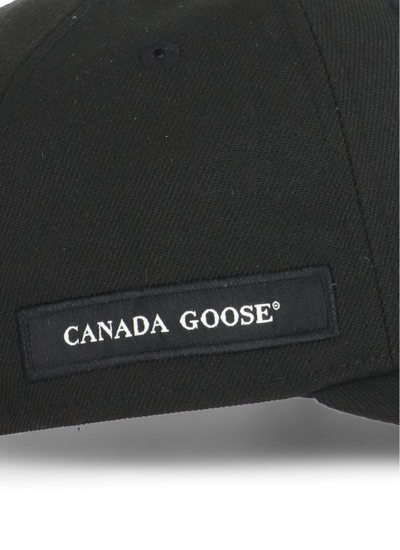 Shop Canada Goose Artic Disc Baseball Cap In Black