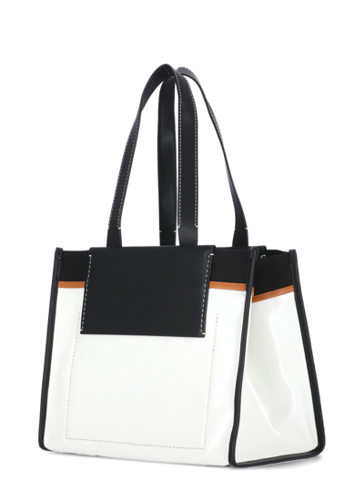 Shop Proenza Schouler White Label Large Morris Bag In Off White