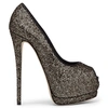 GIUSEPPE ZANOTTI GIUSEPPE ZANOTTI - FABRIC PUMP WITH GOLDEN GLITTER FINISHING SUPER SHARON,I5600400117