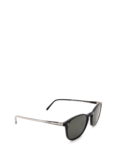 Shop Oliver Peoples Ov5397su Black Sunglasses