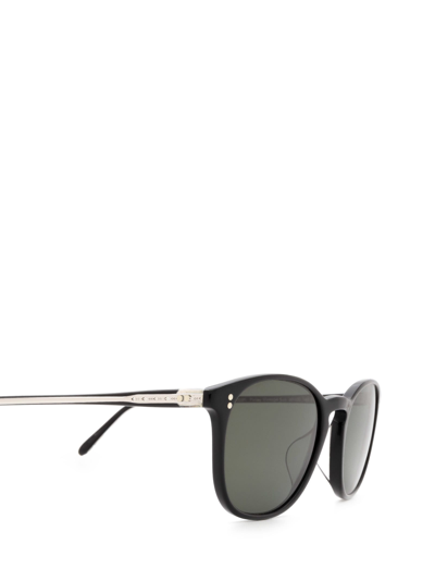 Shop Oliver Peoples Ov5397su Black Sunglasses