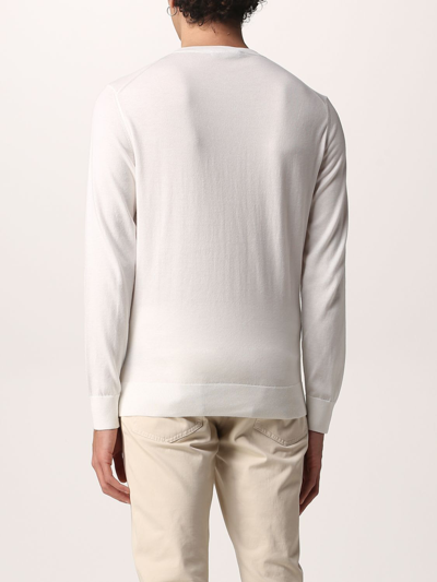 Shop Ermenegildo Zegna Sweater Sweater Men  In White