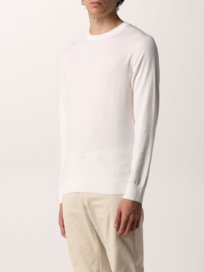 Shop Ermenegildo Zegna Sweater Sweater Men  In White