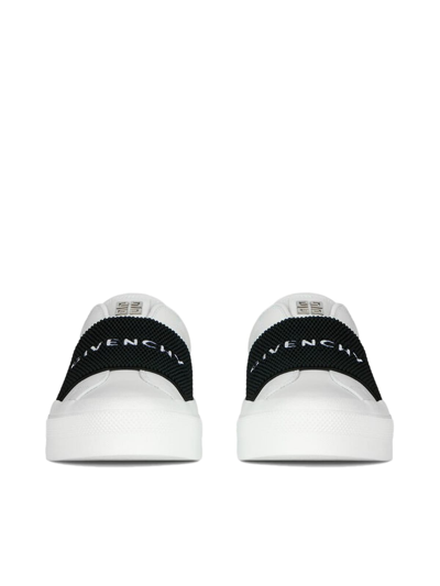 Shop Givenchy City Sport Sneakers In White Black