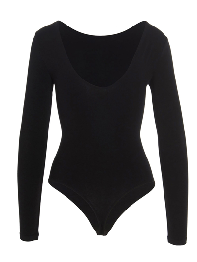 Shop Wolford Memphis Body In Black
