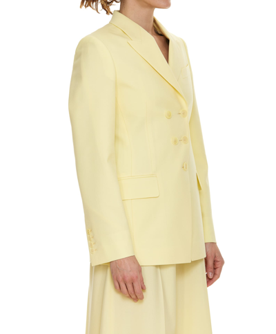 Shop Stella Mccartney Blazer In Yellow