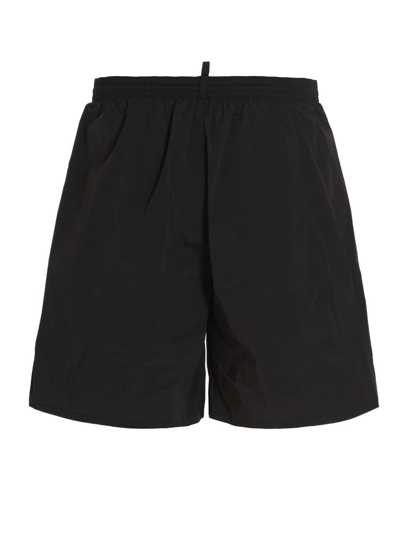 Shop Dsquared2 Icon Swimshorts In Black