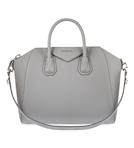 givenchy antigona medium gray