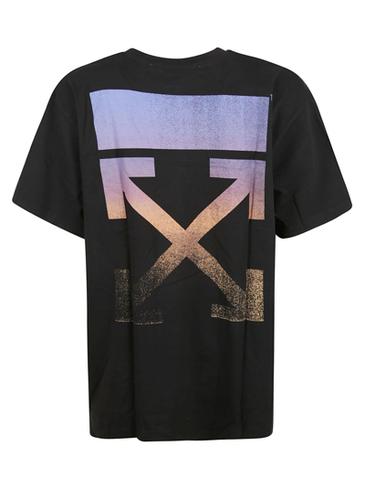 Shop Off-white Degrade Arrow Over T-shirt In Black/multicolor