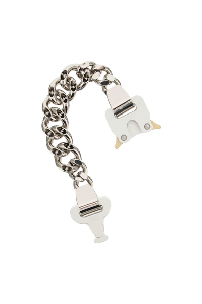 Shop Alyx Hero 4x Chain Bracelet In Silver (silver)