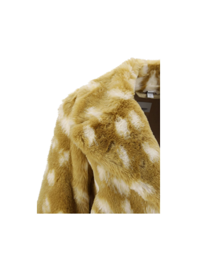 Shop Burberry Runcton Coat In Honey Beige