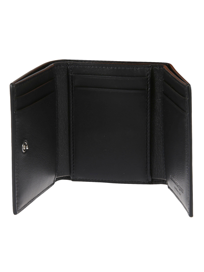 Shop Alexander Mcqueen Skull Mini Wallet In Black