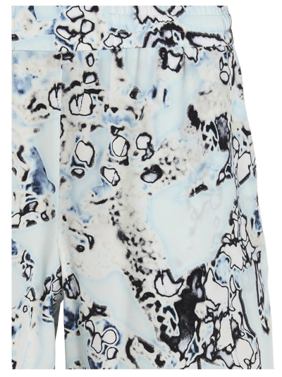Shop Mcq By Alexander Mcqueen Striae Shorts In Multicolor