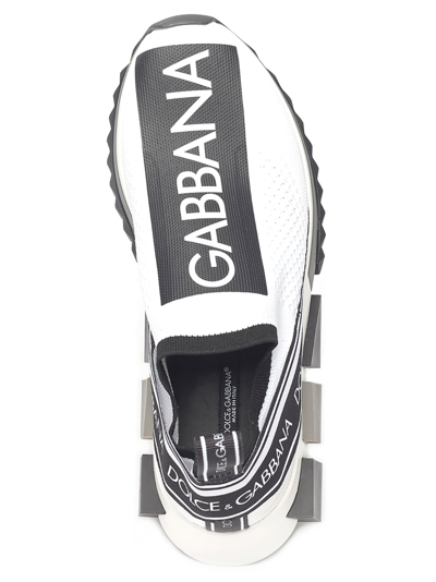 Shop Dolce & Gabbana Sorrento Shoes In Black & White