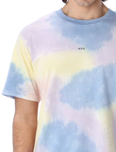 Shop Apc Adrien T-shirt In Tie Dye
