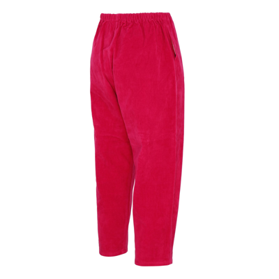 Shop A Punto B Raspberry Red Cotton Cropped Pants In Lampone