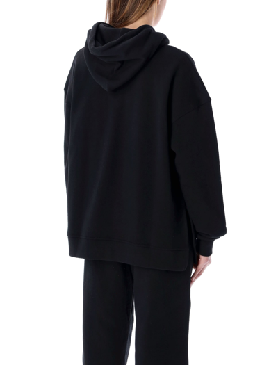 Shop Ganni Isoli Oversized Hoodie In Black