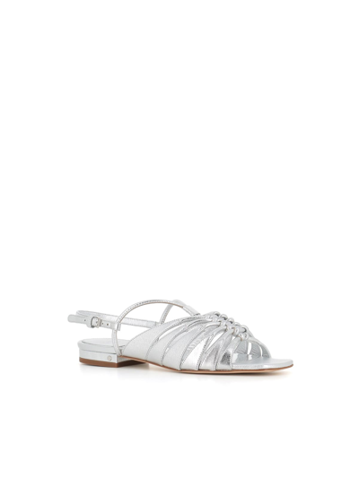 Shop Laurence Dacade Sandal Blaise In Silver