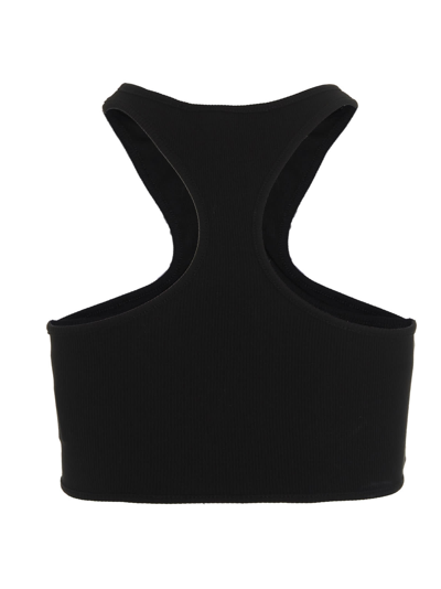 Off-white Women's Ribbed Crop Top In Black