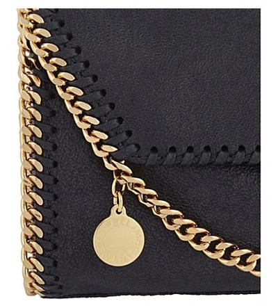 Shop Stella Mccartney Falabella Drop Chain Cross-body Bag In Navy