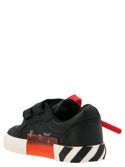 Shop Off-white Low Vulcanized Shoes In Black & White