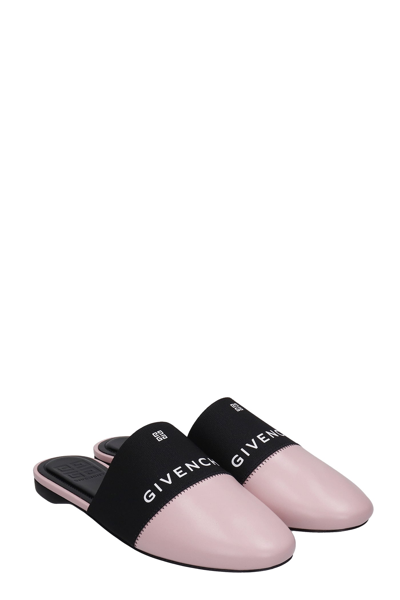 Shop Givenchy Loafers In Rose-pink Leather