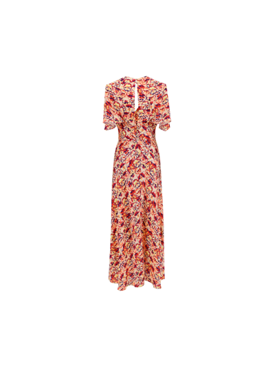 Shop Rabanne Robe Strap Dress In Sunny Pansy