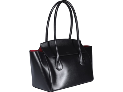 Shop Bally Sandah Shoulder Bag In Black