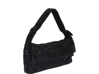 Shop Benedetta Bruzziches Large Vitty Shoulder Bag In Black