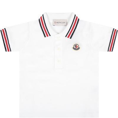 Shop Moncler Multicolor Set For Baby Boy With Iconic Patch