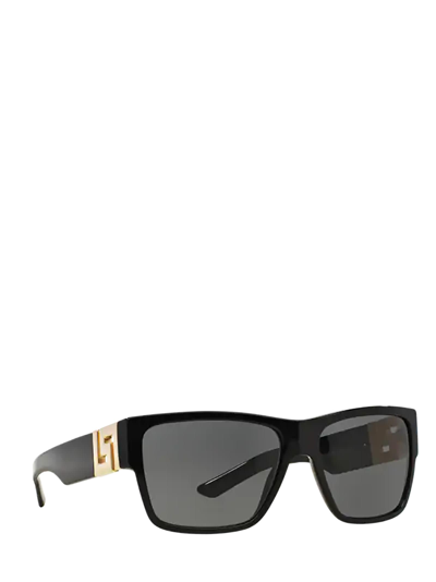 Shop Versace Ve4296 Black Sunglasses