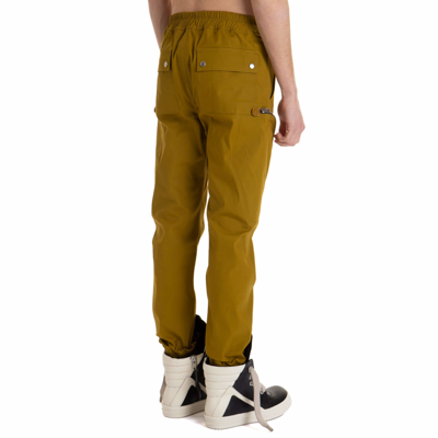 Rick Owens Yellow Bauhaus Cargo Pants In Green | ModeSens