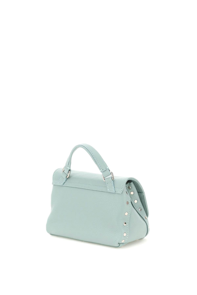 Shop Zanellato Daily Postina Baby Bag In Tirreno (light Blue)